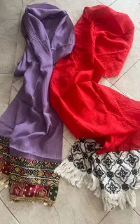دو عدد شال نخی نو