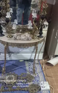 آیینه شمع دون برنجی