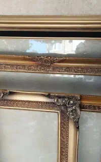 قاب چوبی با شیشه