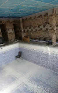 سیمانکاری کاشی کاری سرامیک استخر محوطه سازی ویلا