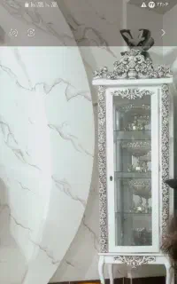 گنجه سفید در حد نو
