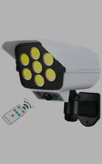 چراغ خورشیدی طرح دوربین مداربسته
