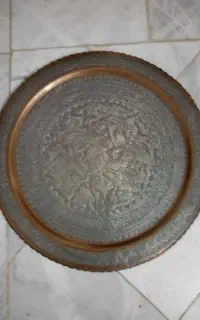 سینی مسی قلمکار اصفهان