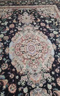یه جفت روفرشی ۱۲متری زمینه سورمه ای