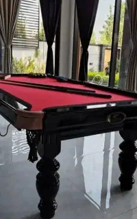 میز بیلیارد ایت 807 چوب روس  و سنگ کریستال12