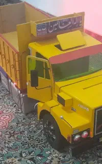 ماکت ولوو دست ساز
