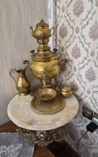 سرویس سماور برنز ومیز