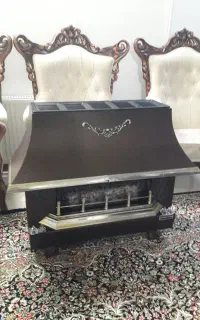 بخاری گازی شومینه دار سایز بزرگ ۱۴ هزار