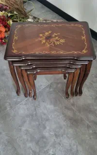 میز عسلی جلو مبلی تمام چوب