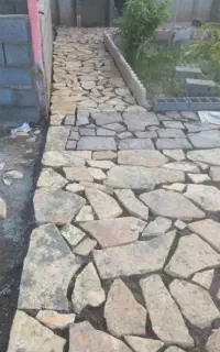 بنای ساختمان ، کف زنی سنگ گرانیت جالیز جدول