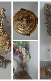گلدان سطل و دستمال شکلات خوری