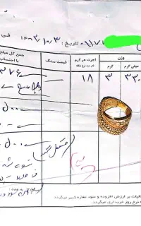 انگشتر طلا در حد نو    بسیار شیک