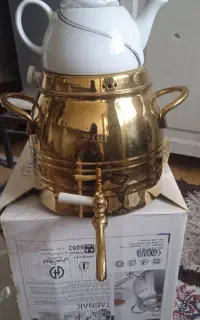 کتری ته چدن با او مارک نو امروز کارتنش باز شده،