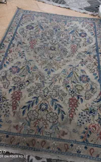 قالیچه قدیمی دستباف ابریشم