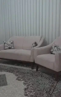 مبل 9 نفره همراه با میز و گل میز