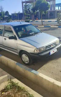 پراید مدل 85 بی رنگ سالم