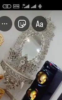 آینه و شمعدان