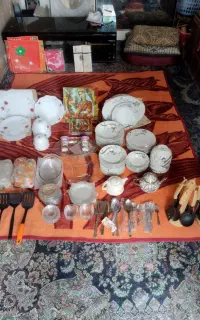 ظروف چینی زیر قیمت نو نو استفاده نشده
