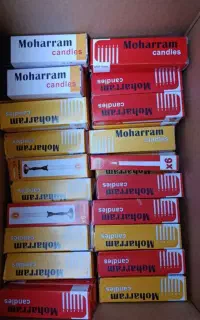 شمع لاله 8 و12 سانتی