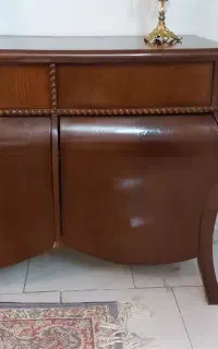 کنسول با چوب راش .