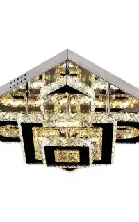 لوستر مدرن سقفی کریستالی مدل سرو SMD
