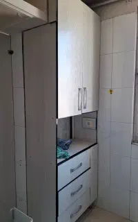حدود ۴ متر کابینت کارکرده با سینک و هود