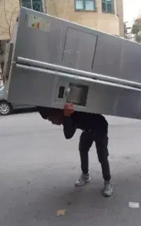 حمل باروسایل سنگین یخچال ساید گاوصندوق