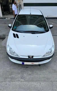 پژو ۲۰۶ v9 بی رنگ درحد صفر