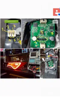 تعمیر انواع چراغ led و تغییر رنگ کیلومتر