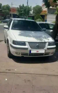 سمند ال ایکس مدل ۹۲یه لکه رنگ جزعی