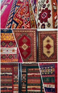 مهد کناره فرش برشی ایران