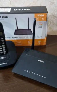 فروش یک مودم و تلفن بی‌سیم