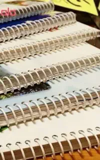 برچسب فنری و جلد کتاب
