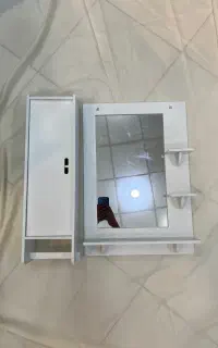 شلف نظم دهی pvc با آینه نظافتی شلفیران