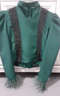 شومیز دخترانه سبز