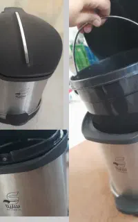 سطل حمام یا دستشویی استیل کاملا نو