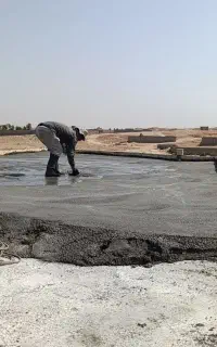 ماله پروانه و بتن ریزی