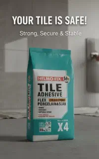 چسب سرامیک و کاشی پرسلان و انواع اسلب HelmoFix X4