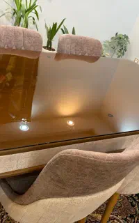 میز ناهار خوری شرکتی ۶ نفره