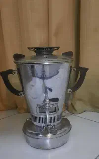سماور نفتی دو فیتیله انگلیسی قدیمی