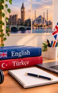 آموزش زبان انگلیسی و ترکی استانبولی