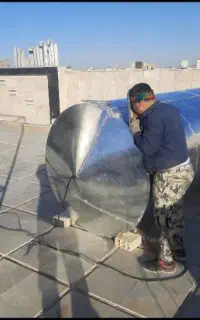 تانکر، درب، ساخت در محل