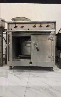 گاز فر صنعتی چهارشعله بزرگ