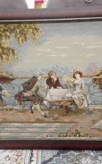 تابلو اصل ترمه یزد