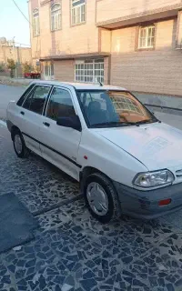 پراید درجه یک استثنایی بی رنگ