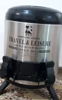 کلمن استیل پایه دار