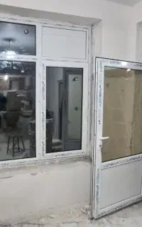 درب و پنجره دوجداره با پروفیل های درجه یک