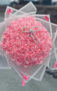 گلهای ربان با عشق