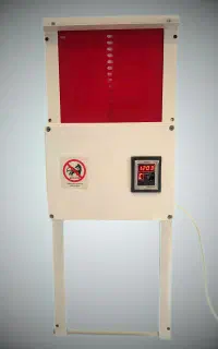 درب اتوماتیک لانه مرغ با ساعت نجومی و پیامک