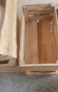 سبد چوبی جای میوه